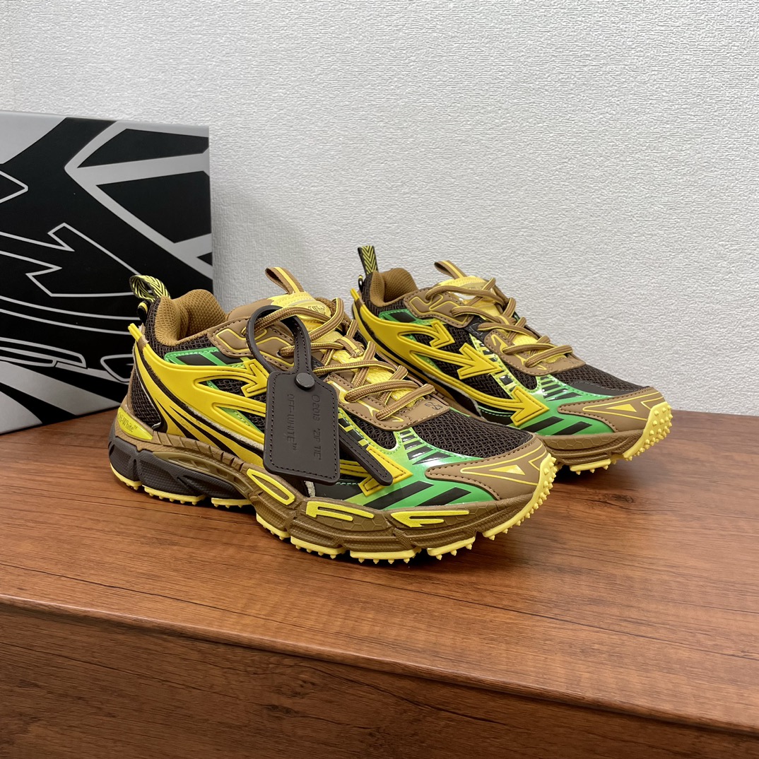 OFF-WHITE OWHITE nuevos zapatos para correr envío 100% original versión correcta caja, el último des