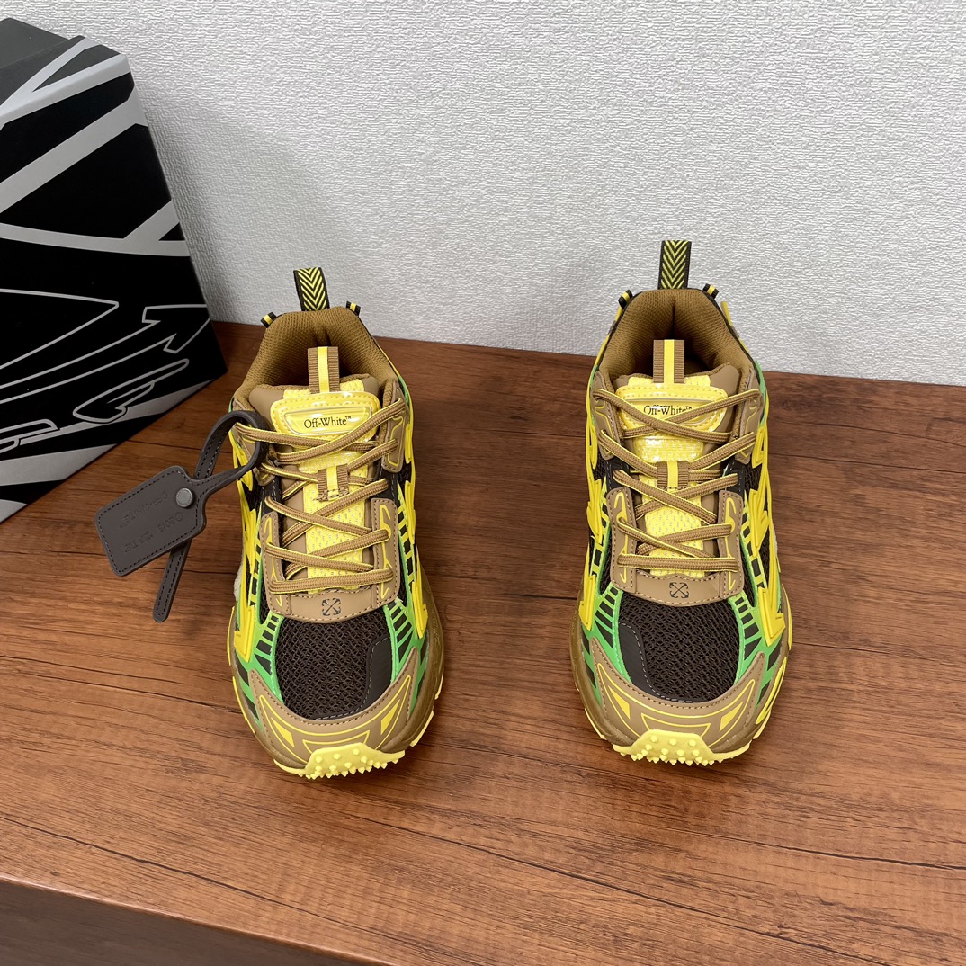 OFF-WHITE OWHITE nuevos zapatos para correr envío 100% original versión correcta caja, el último des