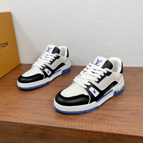 Louis Vuitton Trainer Sneaker: Leather, Retro Design, Comfortable & Stylish