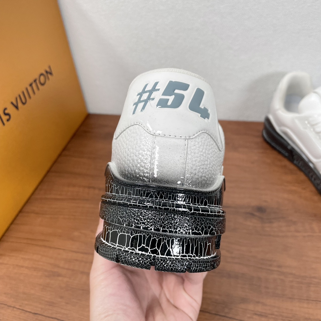 Louis Vuitton Trainer Sneaker White Leather, Iconic Design and Comfortable Fit 6 i1734593883 5671 5
