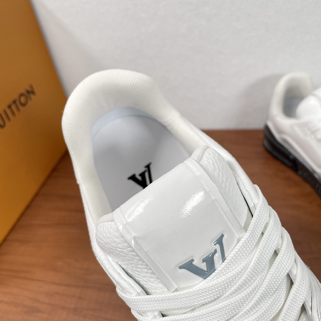 Louis Vuitton Trainer Sneaker White Leather, Iconic Design and Comfortable Fit 8 i1734593883 8809 8