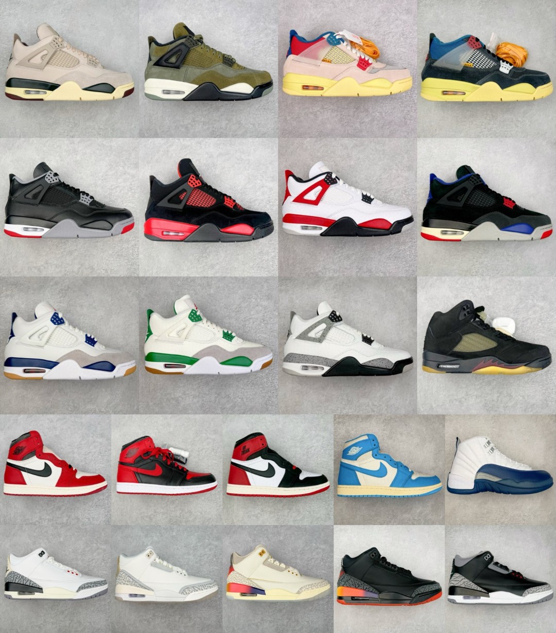 🈴纯原福利‼️AJ1 AJ5 AJ4 AJ12 系列 纯原口碑大厂出品 全系列原楦原纸板开发 原厂皮料加