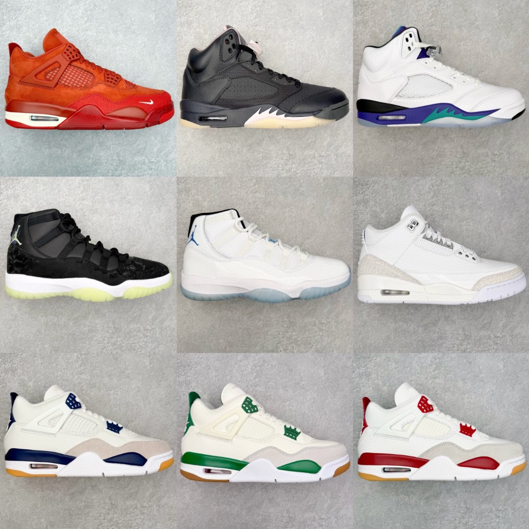 🈴纯原福利‼️AJ3 AJ4 AJ5 AJ11 系列 纯原口碑大厂出品 全系列原楦原纸板开发 原厂皮料加