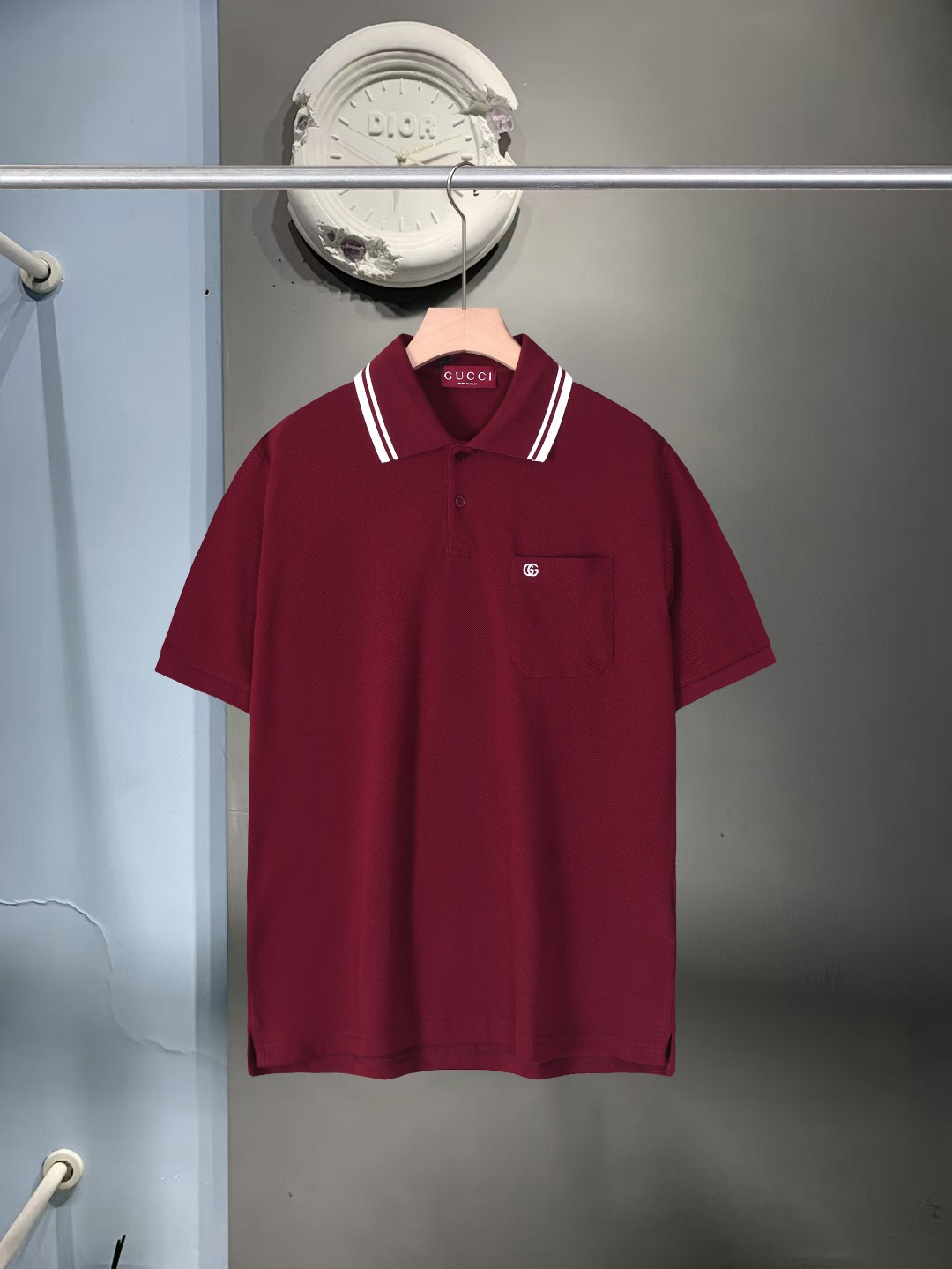 Gucci 新款上架R-5555 古驰2026SS翻领POLO衫