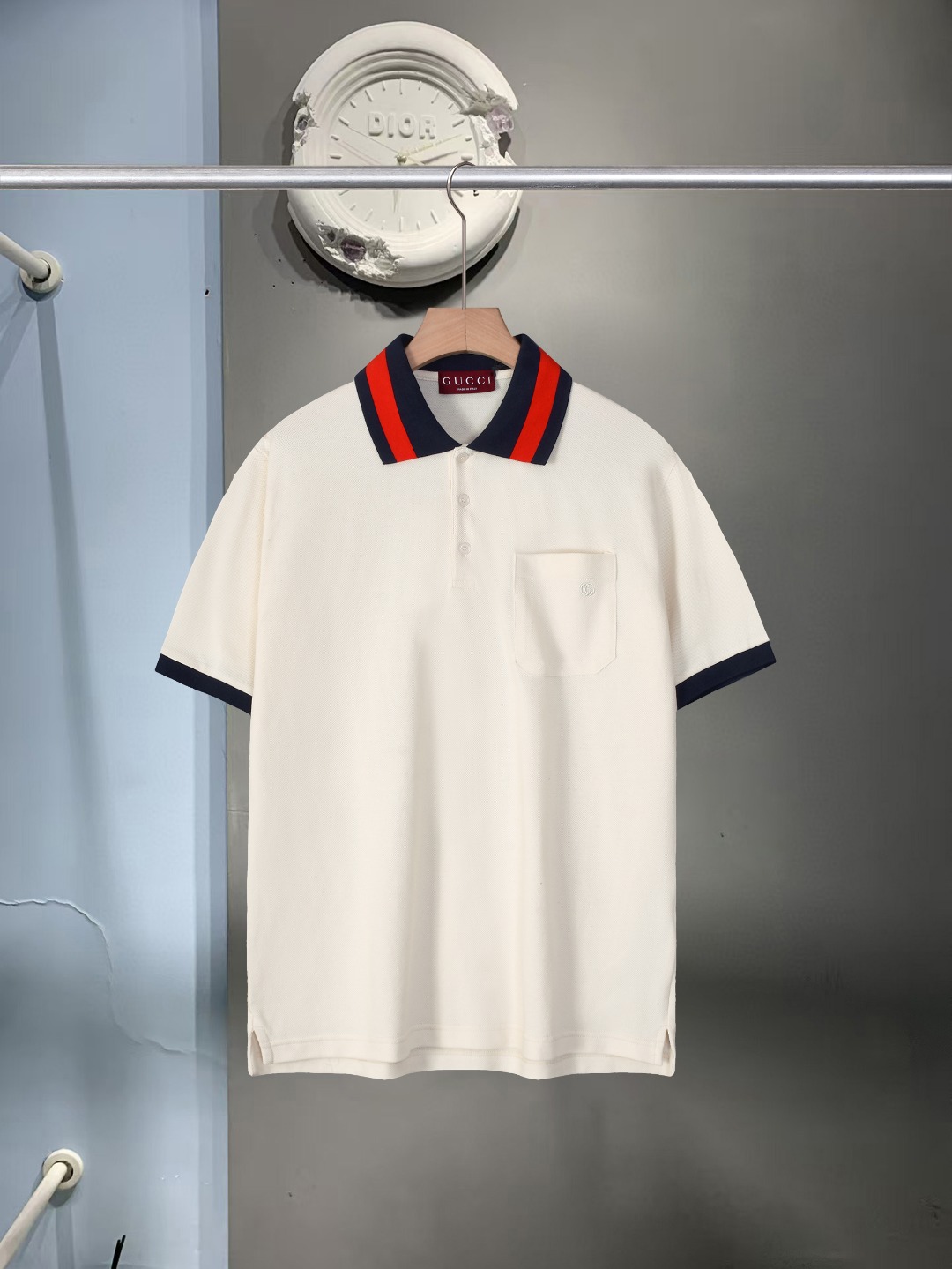 Gucci 新款上架R-5553 GU*CCI 2026SS翻领POLO衫