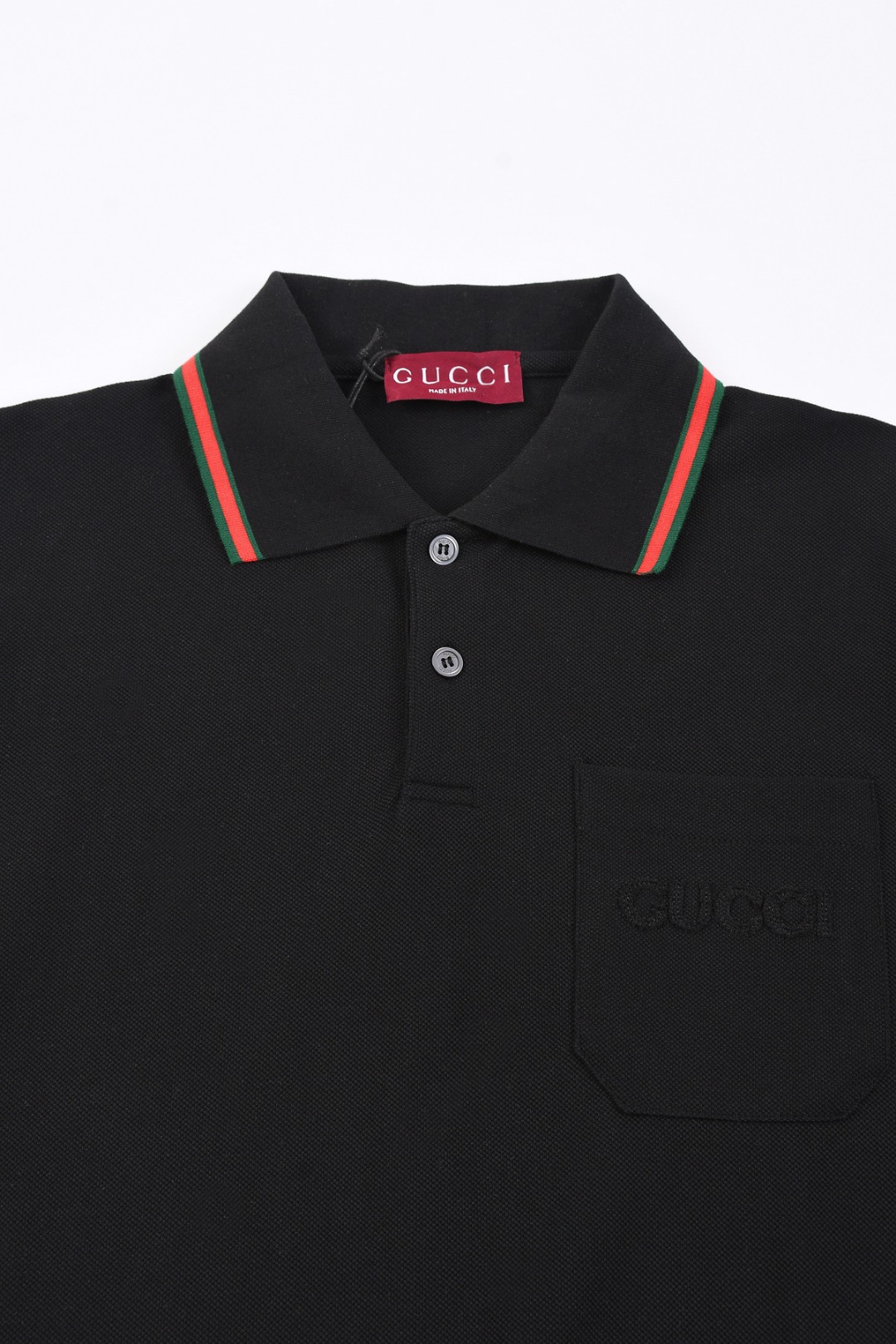 Gucci 新款上架R-5554GU*CCI 2026SS翻领POLO衫