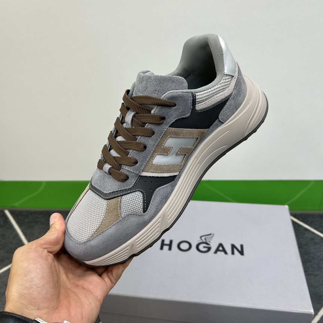 ️HOGAN️崔根高品️男士滑板款️正码39一45511意大利高端奢华独特经典！原单高品！原版定制特殊亚