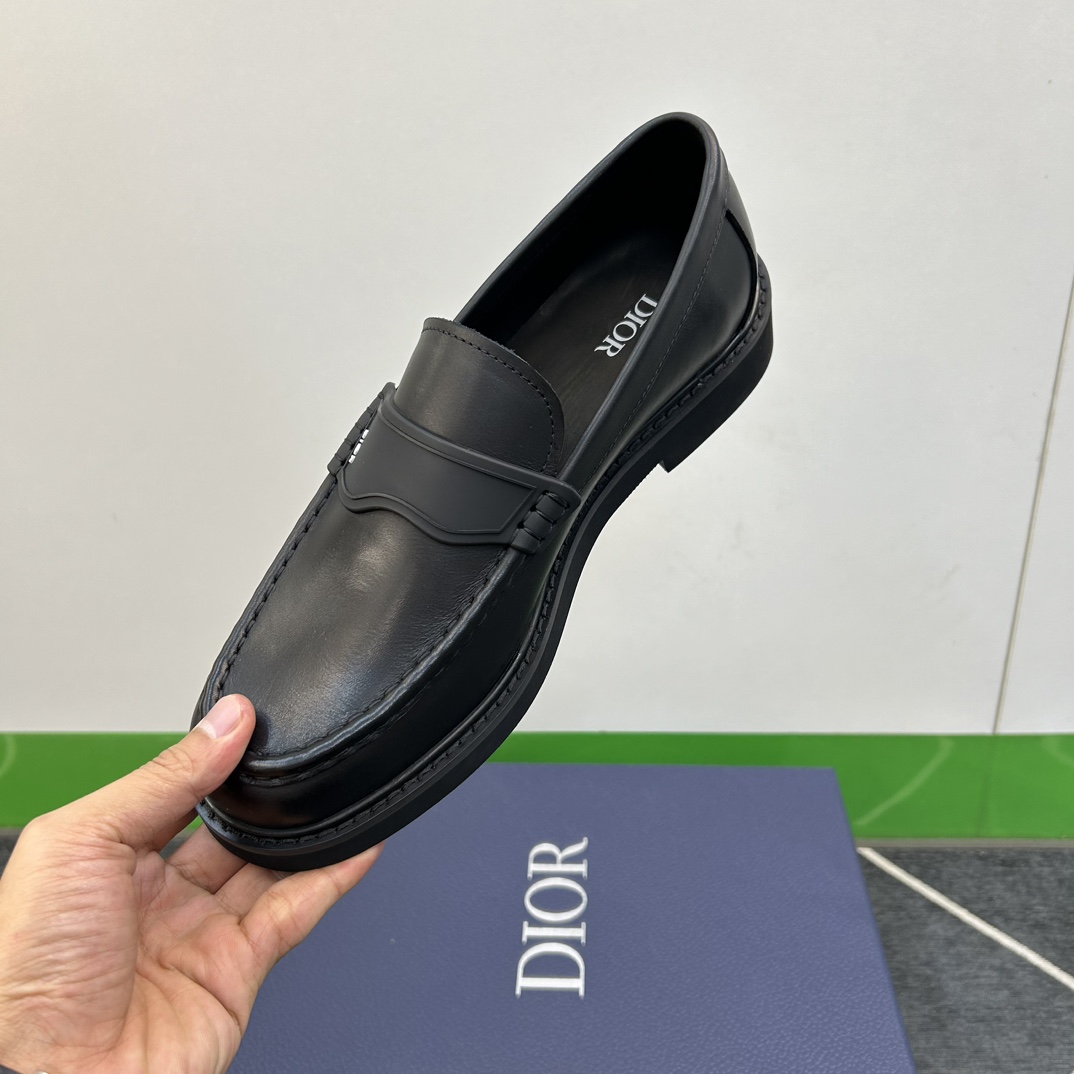 ️Dio*️高品质顶尖工艺品️男士时尚经典乐福鞋️正码39445一10️超轻盈舒适！货！顶级手工艺[强]