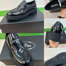⚠️【PRA*】最新版本⚠️四季男士德比鞋⚠️正码:39一44,(5一10)⚠️轻便休闲商务款!🐂货!浅 ⚠️【PRA*】最新版本⚠️四季男士德比鞋⚠️正码:39一44,(5一10)⚠️轻便休闲商务款!🐂货!浅