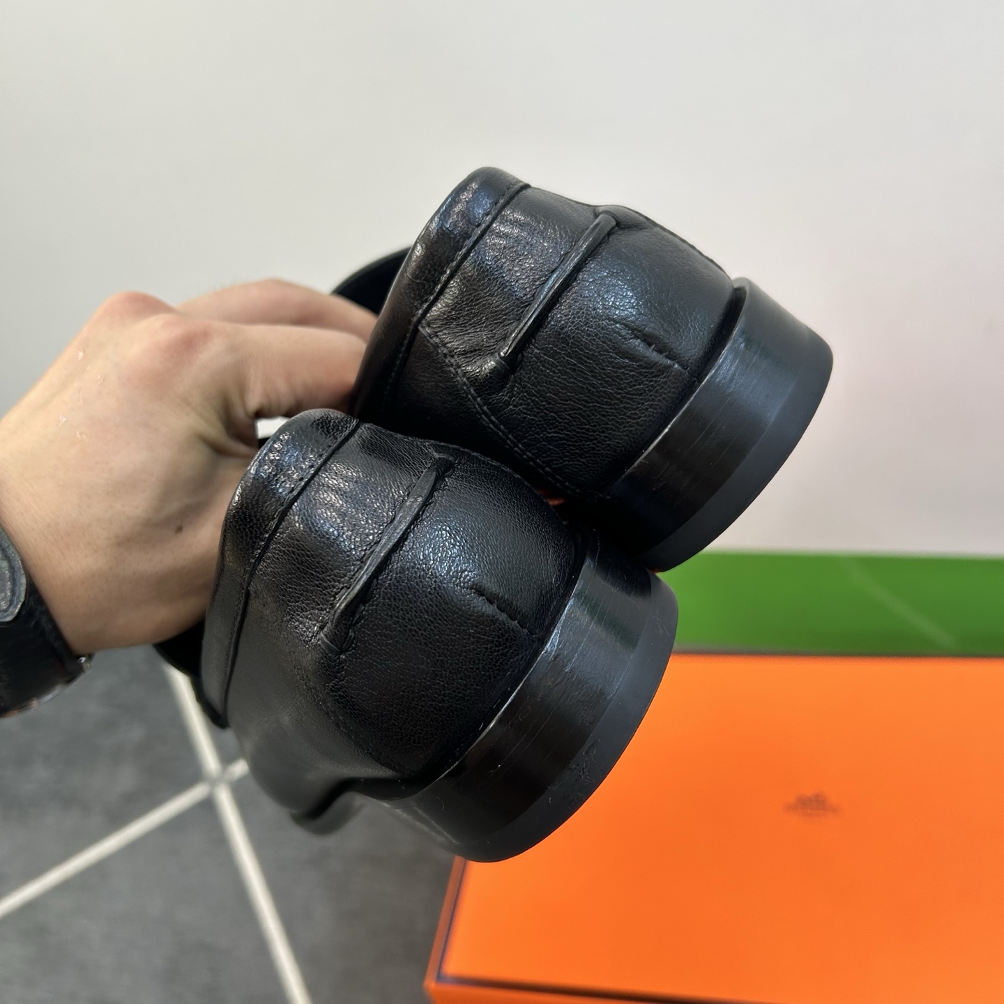 ⚠️【HMS*】皮底款⚠️高端定制工艺⚠️男士真皮底小皮鞋⚠️正码:39-44 ⚠️🐂货!顶级手工艺[强 ⚠️【HMS*】皮底款⚠️高端定制工艺⚠️男士真皮底小皮鞋⚠️正码:39-44 ⚠️🐂货!顶级手工艺[强
