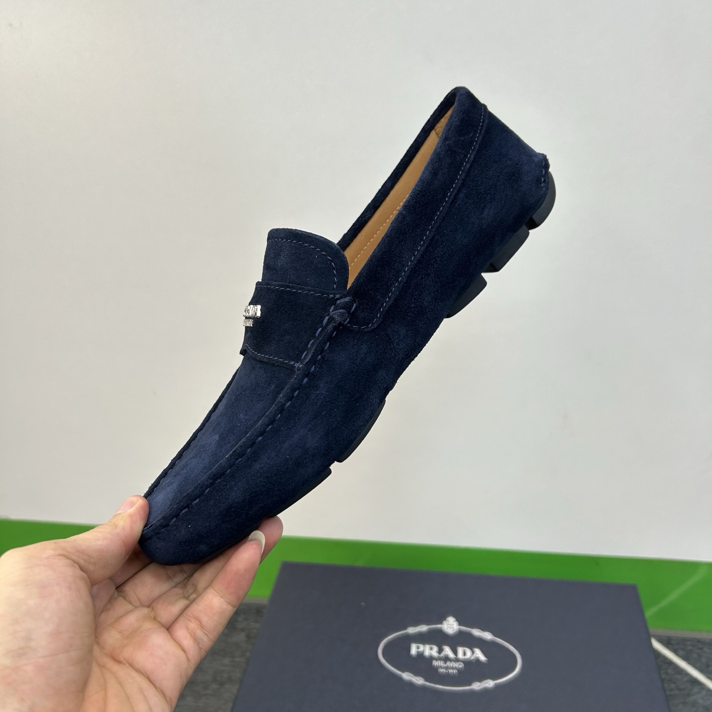 ⚠️【P R A D*】⚠️驾车鞋！(豆豆款）⚠️高品质男士套脚款⚠️正码：39一44(5一10）⚠️经