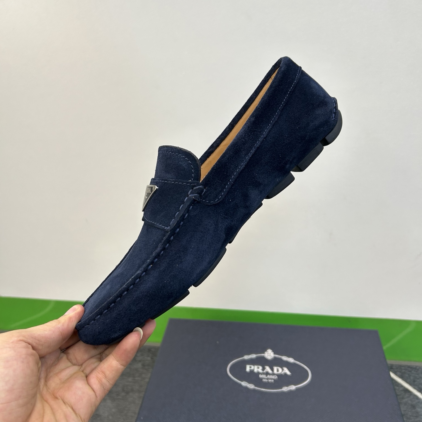 ⚠️【P R A D*】⚠️驾车鞋！(豆豆款）⚠️高品质男士套脚款⚠️正码：39一44(5一10）⚠️经
