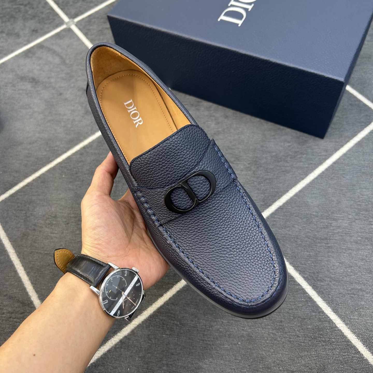 ⚠️【Dio*】⚠️男士时尚经典乐福鞋⚠️正码：39－44(6.5-9）⚠️时尚小皮鞋！🐂货！顶级手工艺