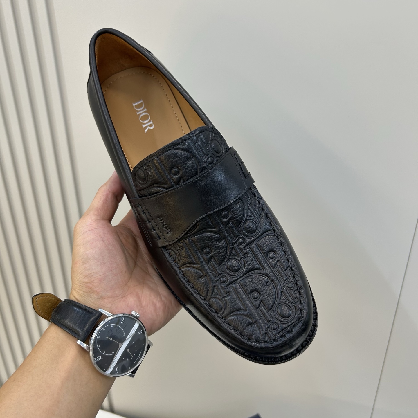 ⚠️【Dio*】皮底⚠️男士时尚经典乐福鞋⚠️正码：39－44(6.5-9）⚠️时尚小皮鞋！🐂货！顶级手
