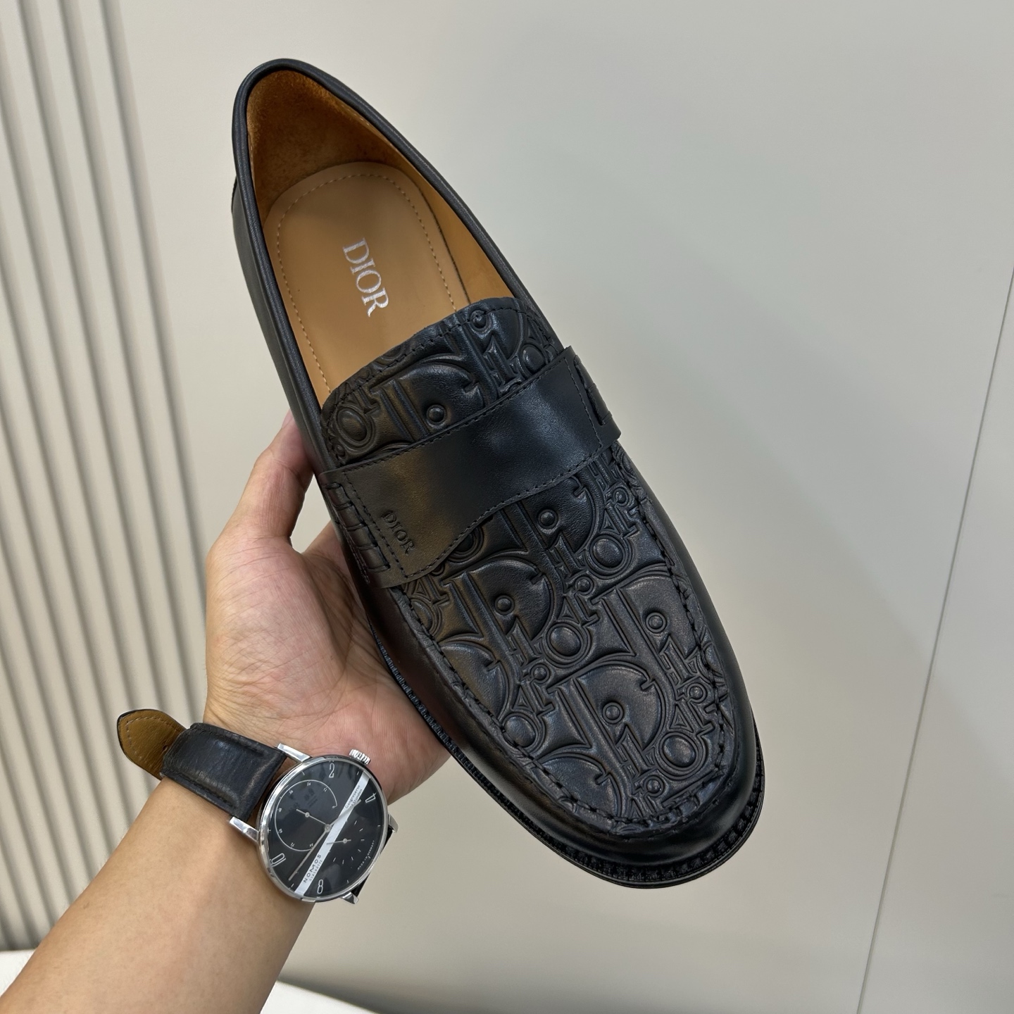 ⚠️【Dio*】皮底⚠️男士时尚经典乐福鞋⚠️正码：39－44(6.5-9）⚠️时尚小皮鞋！🐂货！顶级手