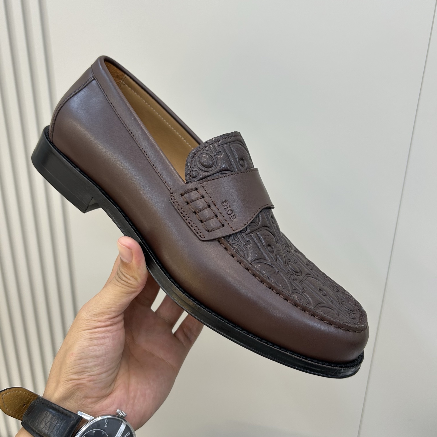 ⚠️【Dio*】皮底⚠️男士时尚经典乐福鞋⚠️正码：39－44(6.5-9）⚠️时尚小皮鞋！🐂货！顶级手