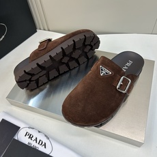 ⚠️【PRA*A】⚠️男士皮革穆勒鞋⚠️码数:39 -44(45.46订做)⚠️春夏最新款!经典简约包头 ⚠️【PRA*A】⚠️男士皮革穆勒鞋⚠️码数:39 -44(45.46订做)⚠️春夏最新款!经典简约包头