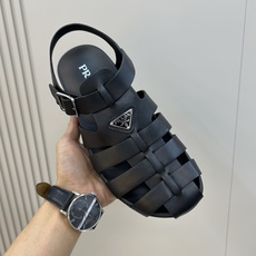 ⚠️【PRA*A】⚠️男士精品凉鞋⚠️码数:39 -44(45.46订做)⚠️春夏最新款!经典简约男士凉 ⚠️【PRA*A】⚠️男士精品凉鞋⚠️码数:39 -44(45.46订做)⚠️春夏最新款!经典简约男士凉