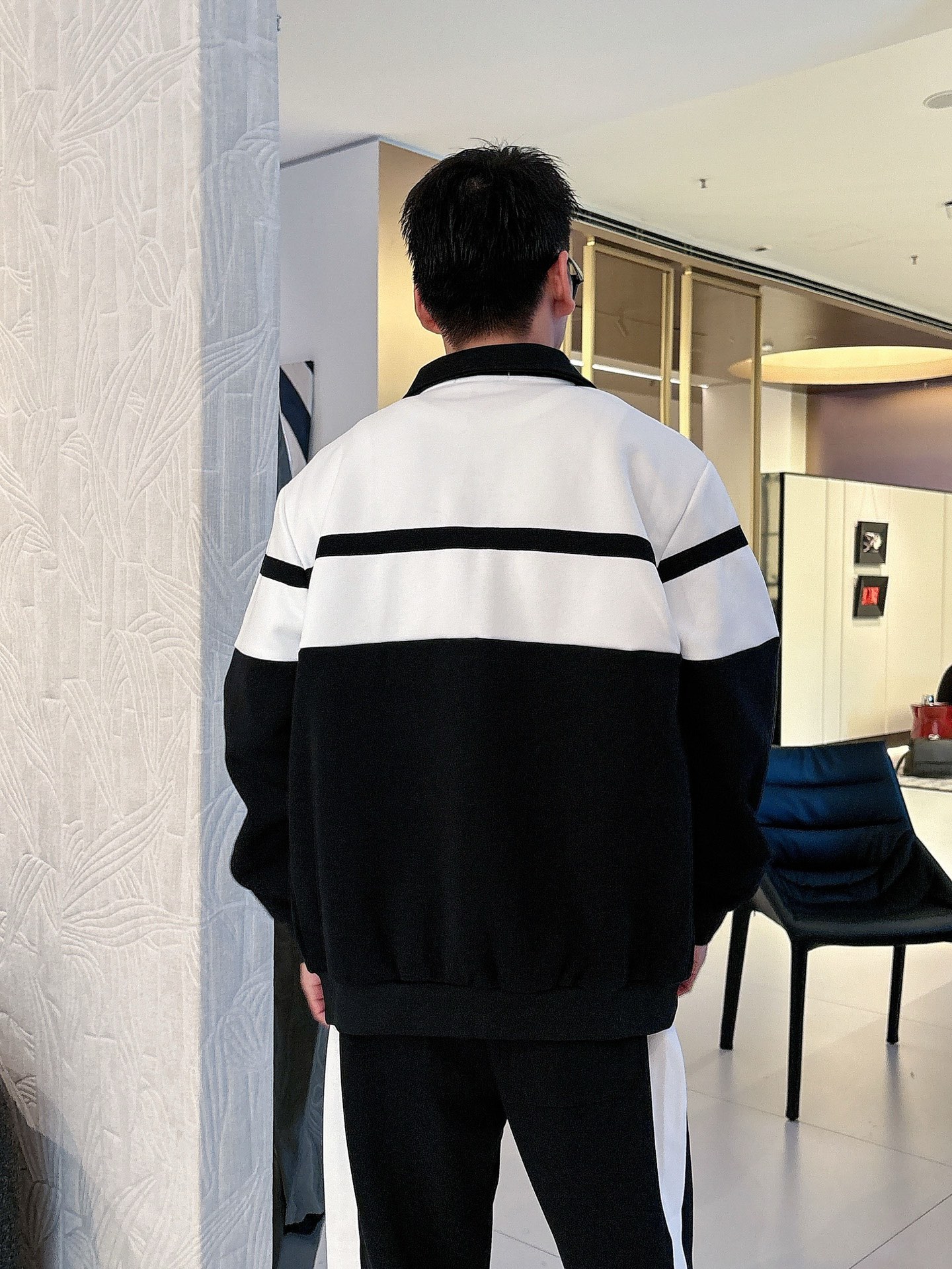 Dior Black & White Knit Tracksuit Set - Embroidered Logo, Casual Style 14 i1758471588334 7914 0 1