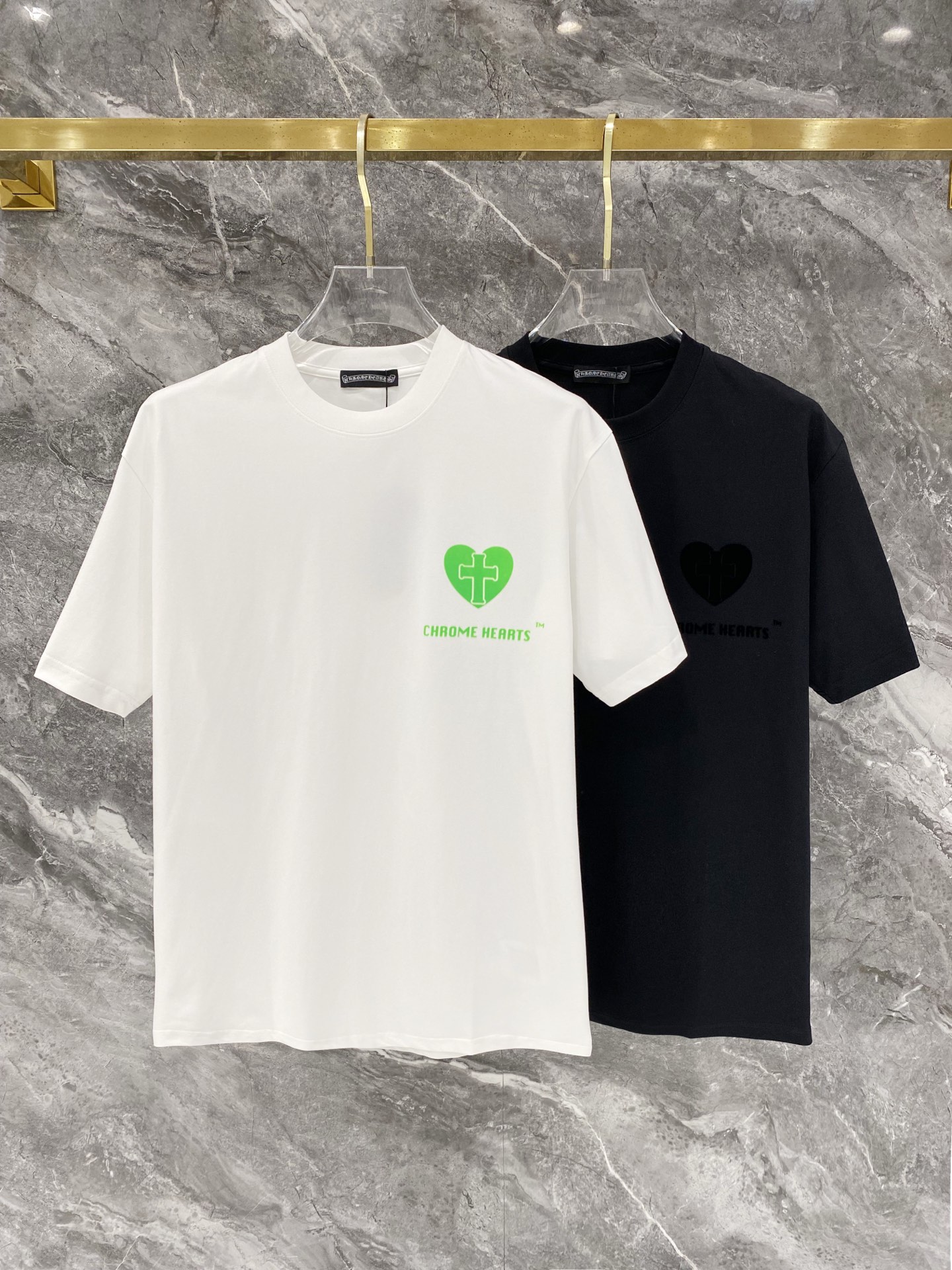 Chrome hearts men ss New T logo T 280g — photo 11