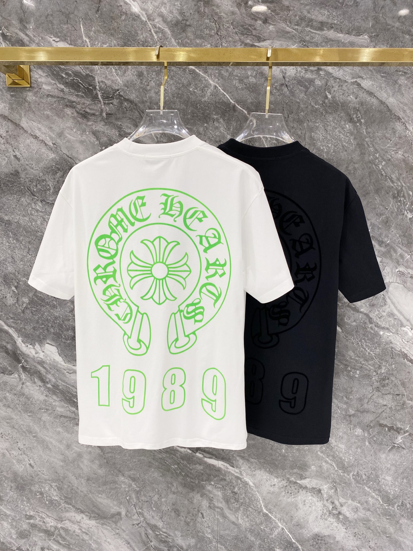 Chrome hearts men ss New T logo T 280g — photo 12