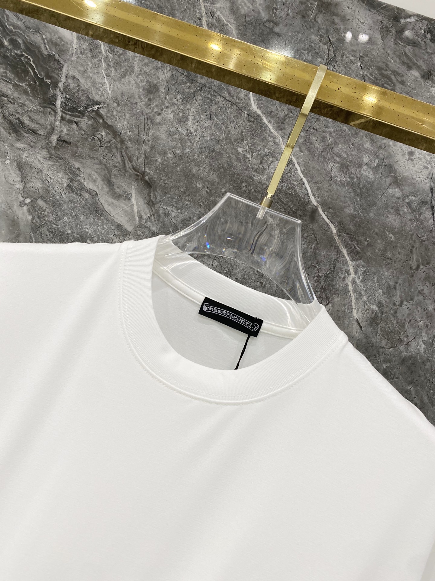 Chrome hearts men ss New T logo T 280g — photo 2