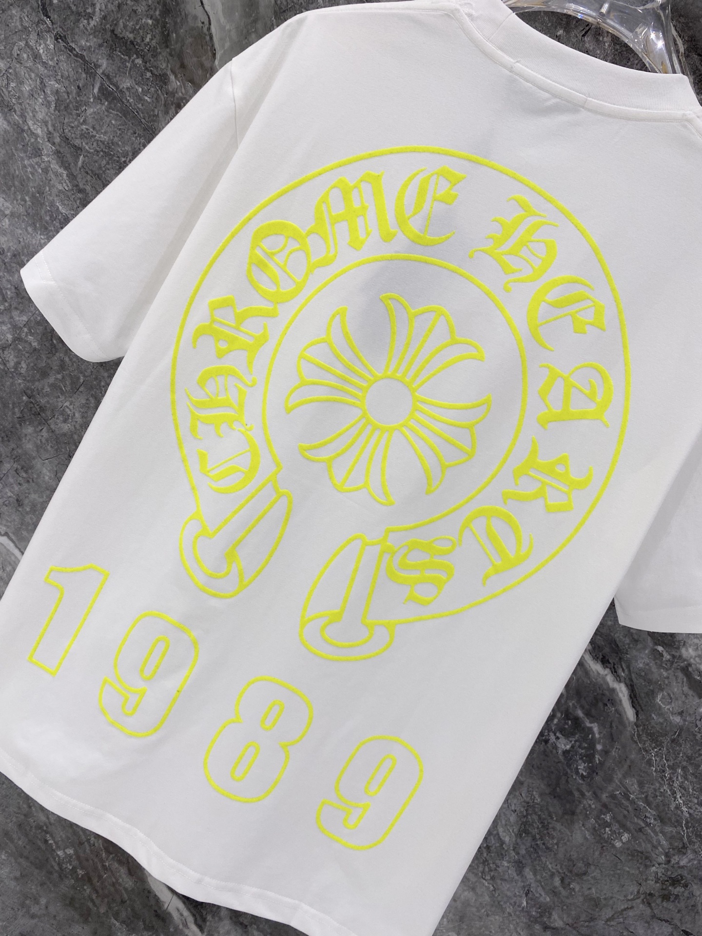 Chrome hearts men ss New T logo T 280g — photo 5