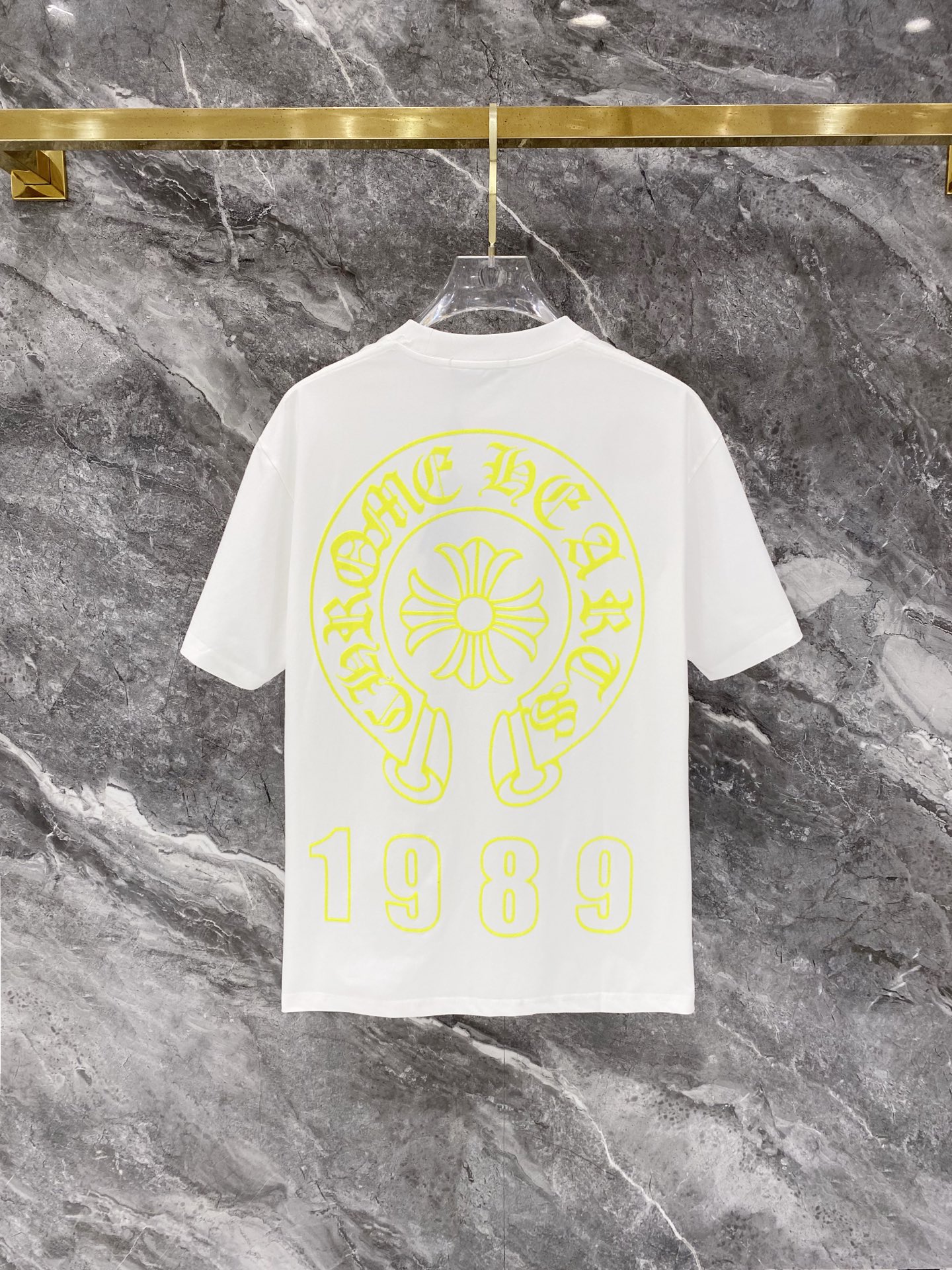 Chrome hearts men ss New T logo T 280g — photo 7