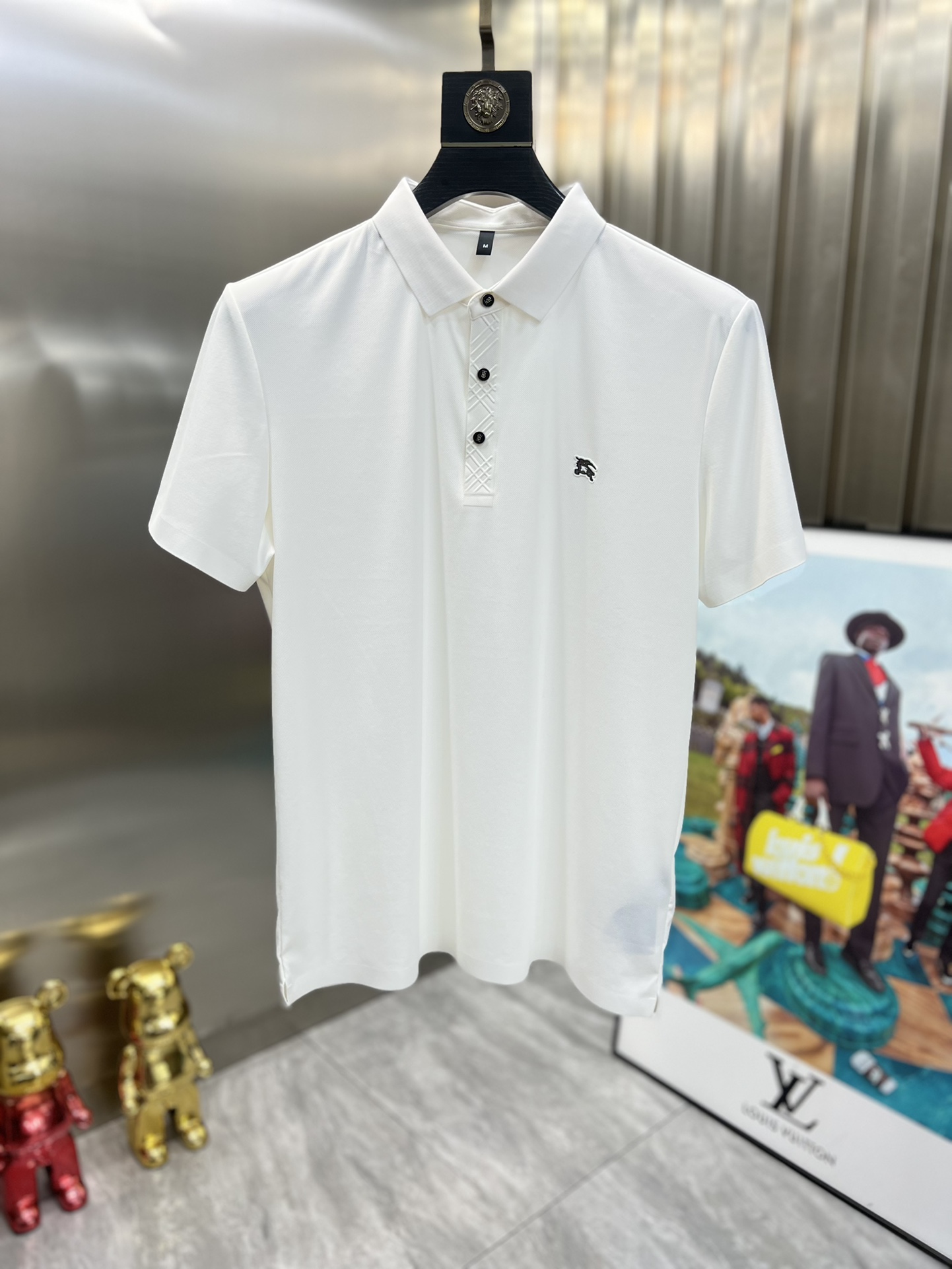 Burberry Clothing Polo T-Shirt Spring/Summer Collection Short Sleeve