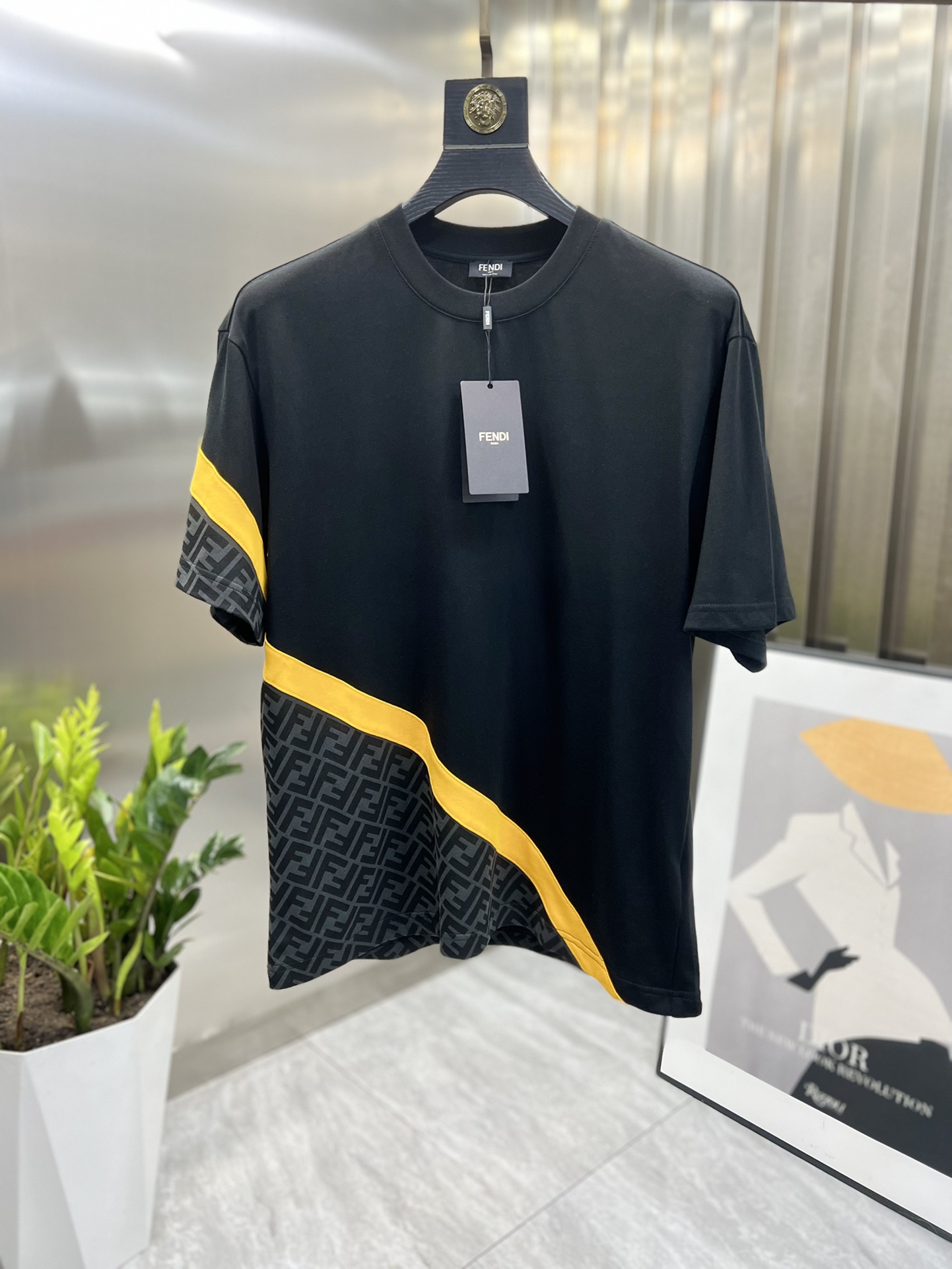 Fendi Clothing T-Shirt Spring/Summer Collection Short Sleeve