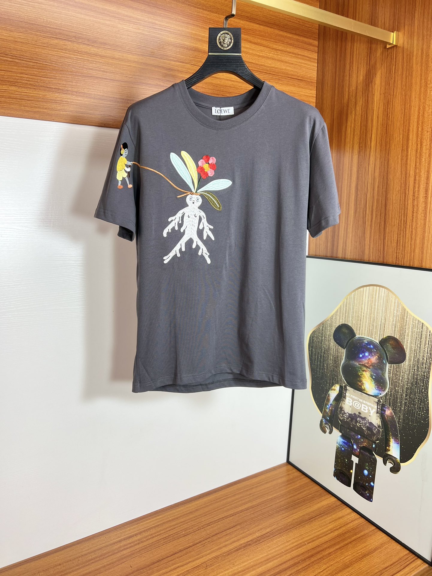 Loewe Copy
 Clothing T-Shirt Spring/Summer Collection Short Sleeve