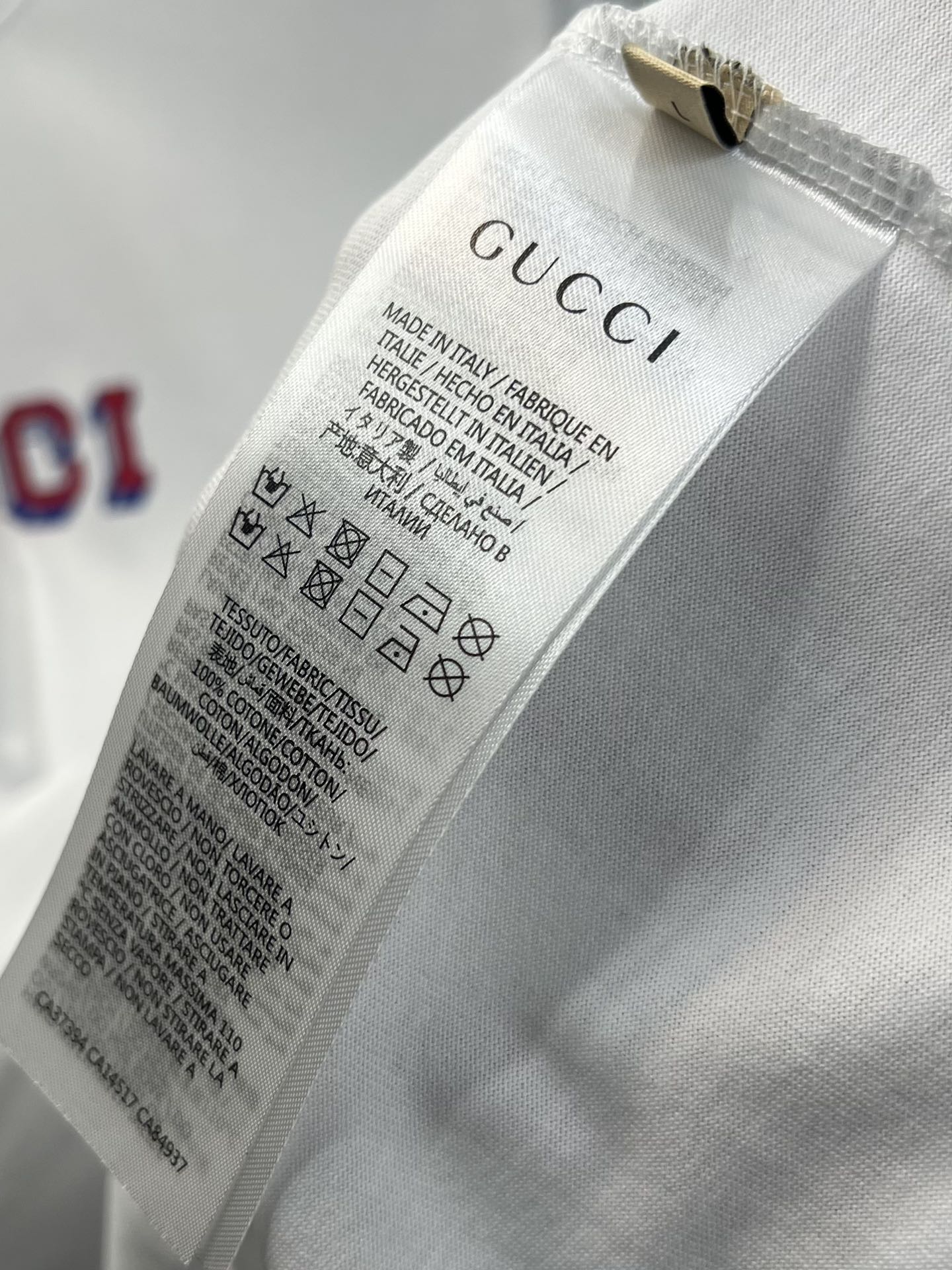 ️Gucci/古奇2024春夏新品三标齐全T恤短袖好货不用过多介绍看细节专柜码数S-XL175/140建