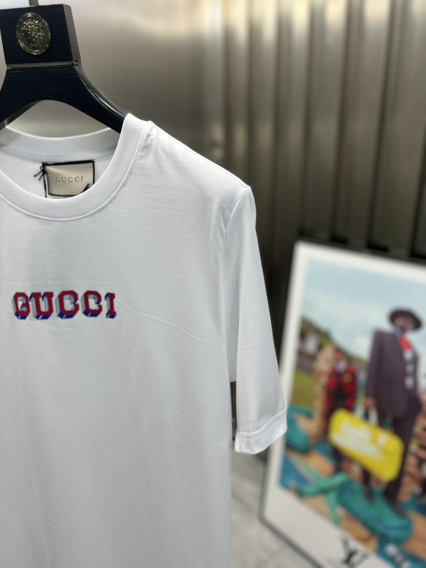 ️Gucci/古奇2024春夏新品三标齐全T恤短袖好货不用过多介绍看细节专柜码数S-XL175/140建