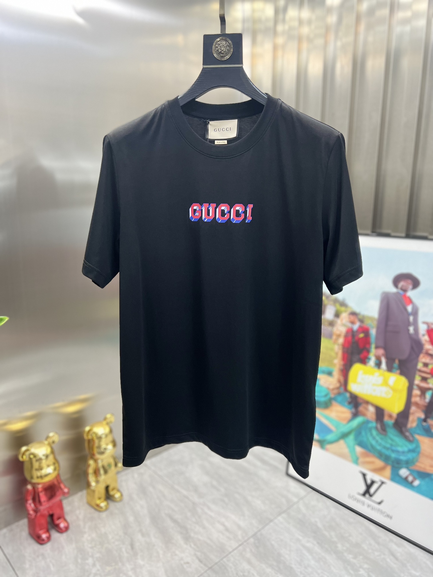 ️Gucci/古奇2024春夏新品三标齐全T恤短袖好货不用过多介绍看细节专柜码数S-XL175/140建