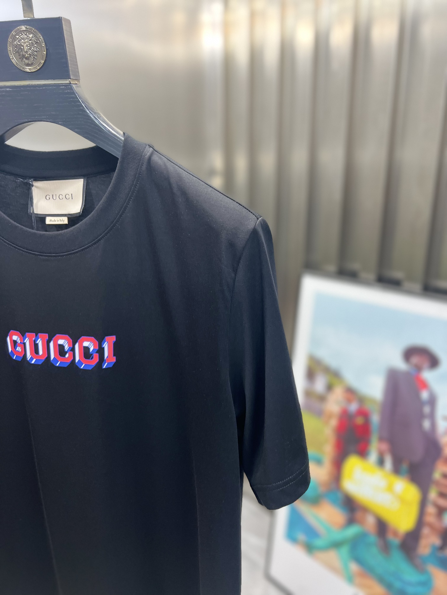 ️Gucci/古奇2024春夏新品三标齐全T恤短袖好货不用过多介绍看细节专柜码数S-XL175/140建