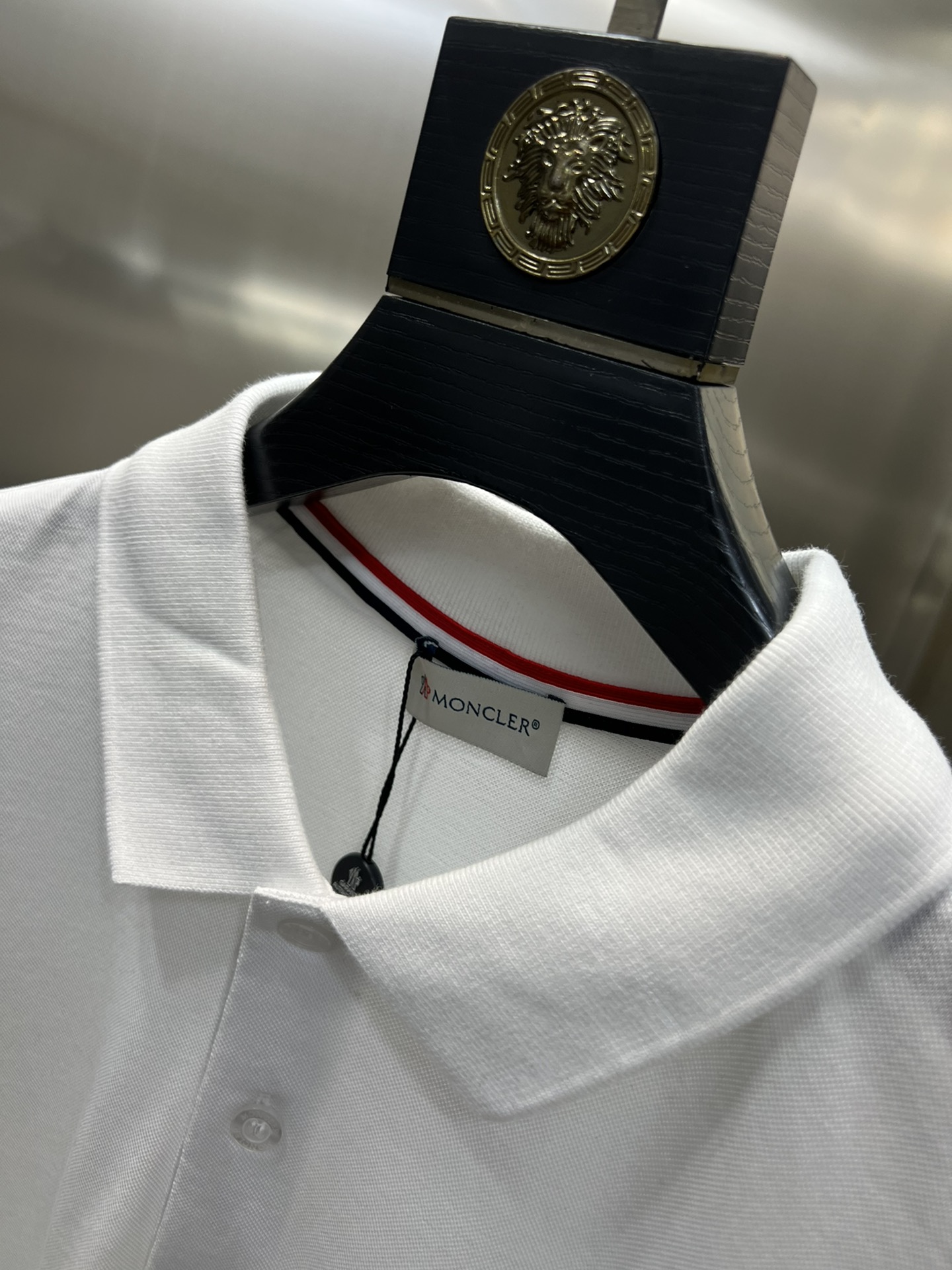 ️Moncler/蒙口2024春夏新品三标齐全翻领短袖Polo衫好货不用过多介绍看细节专柜码数S-XL1