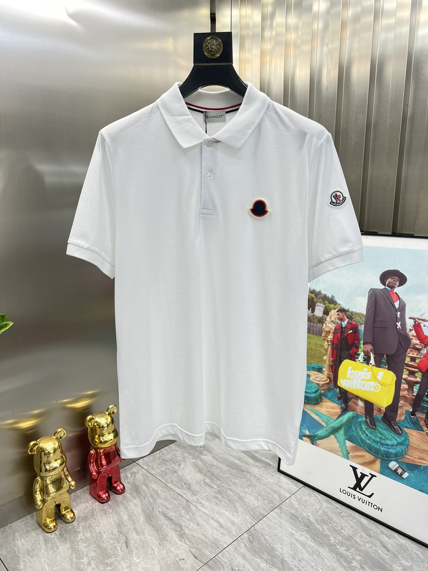 ️Moncler/蒙口2024春夏新品三标齐全翻领短袖Polo衫好货不用过多介绍看细节专柜码数S-XL1