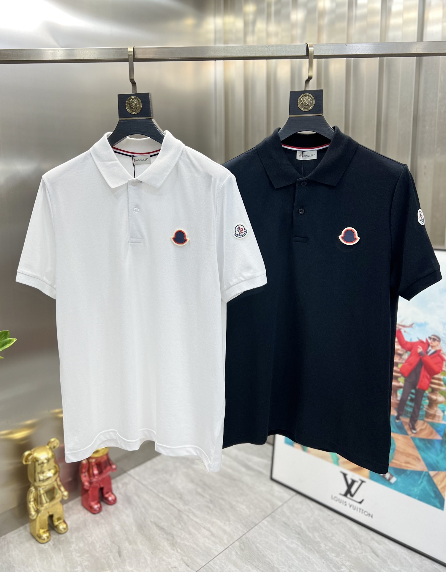 ️Moncler/蒙口2024春夏新品三标齐全翻领短袖Polo衫好货不用过多介绍看细节专柜码数S-XL1