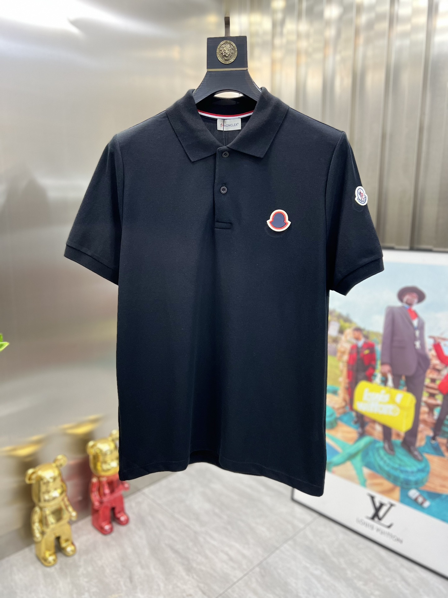 ️Moncler/蒙口2024春夏新品三标齐全翻领短袖Polo衫好货不用过多介绍看细节专柜码数S-XL1