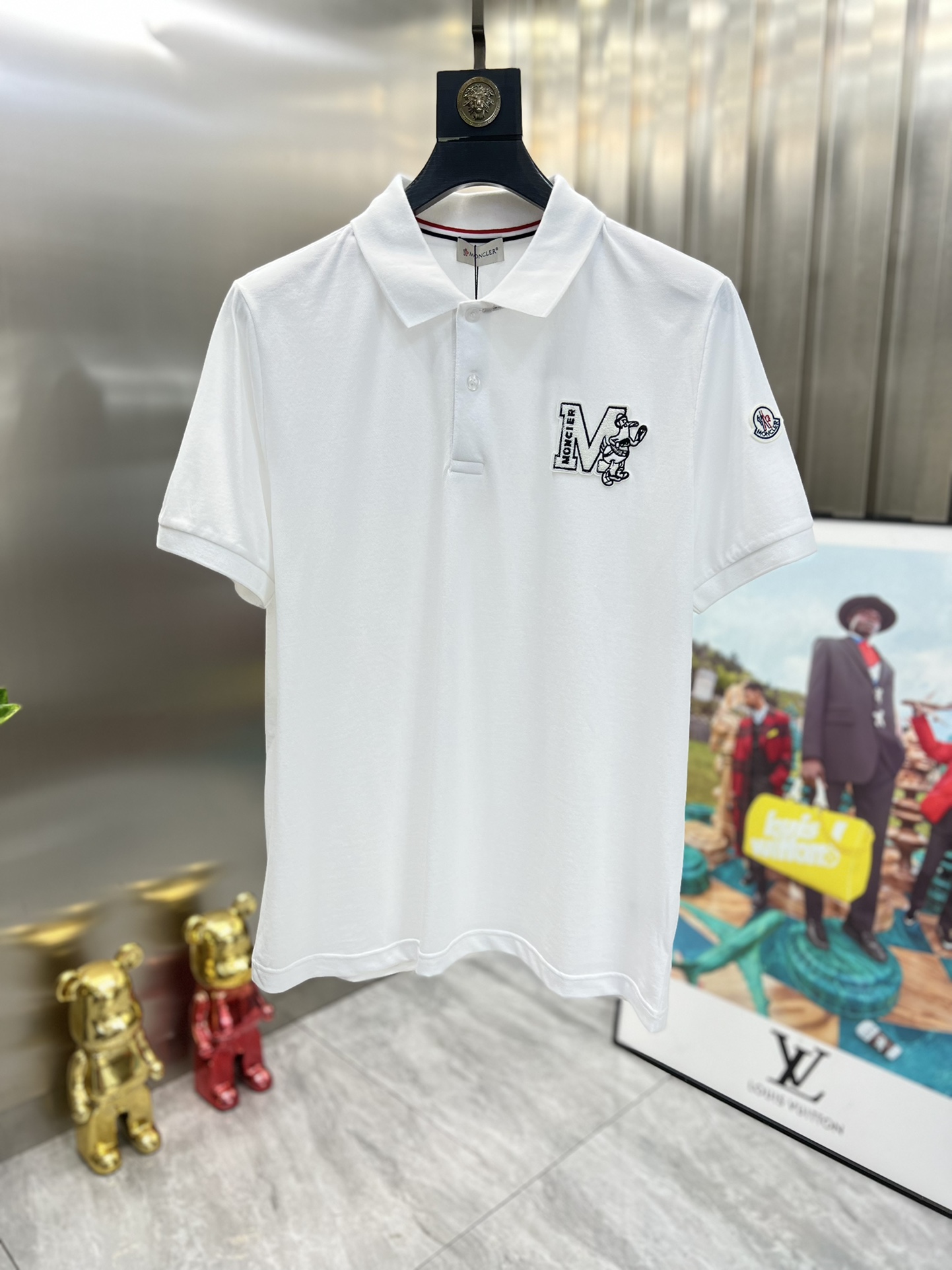 ️Moncler/蒙口2024春夏新品三标齐全翻领短袖Polo衫好货不用过多介绍看细节专柜码数S-XL1