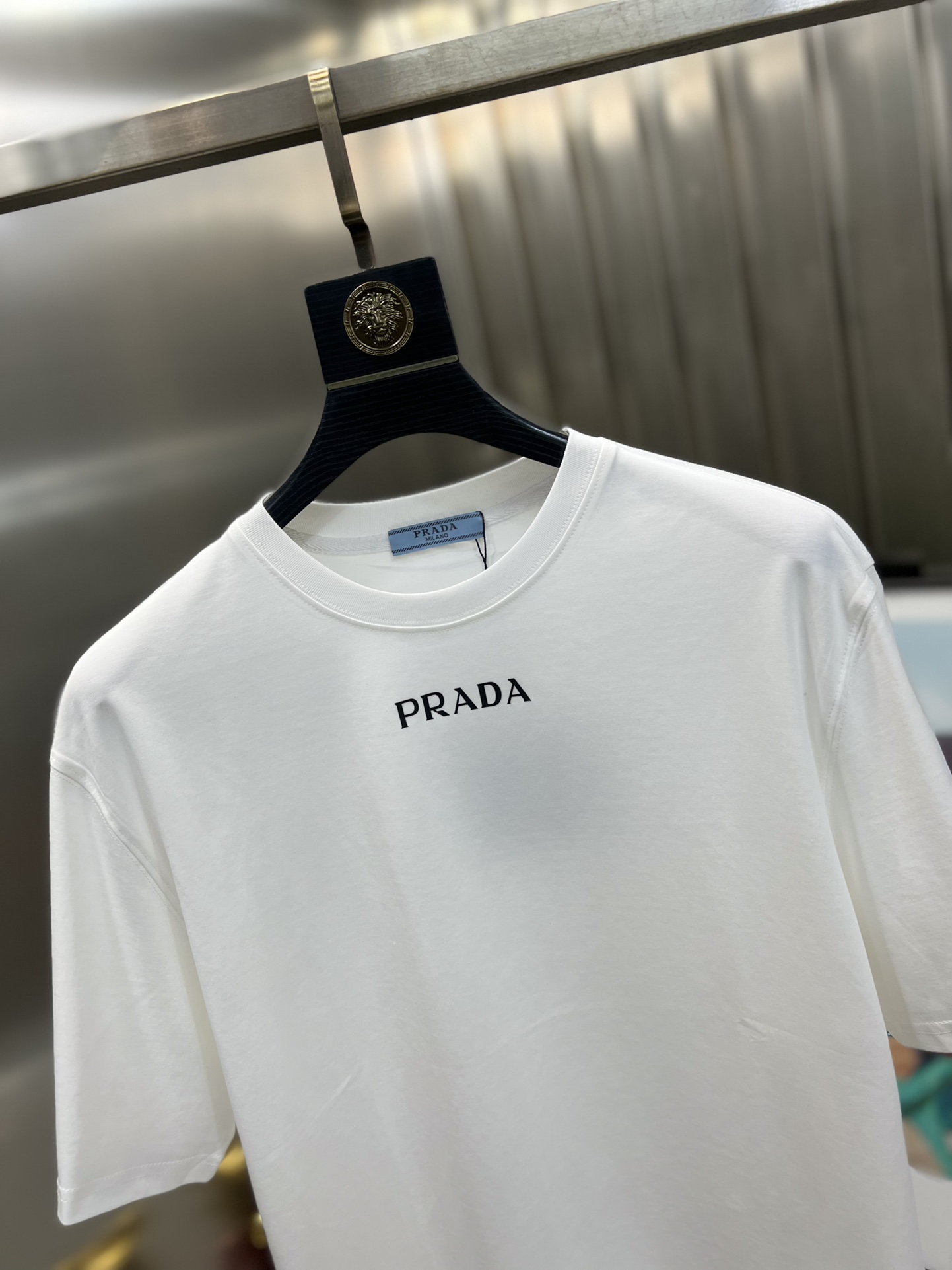 ️Prada/普拉达2024年春夏新品上新三标齐全圆领短袖T恤好货不用过多介绍看细节专柜码数M-XXXL