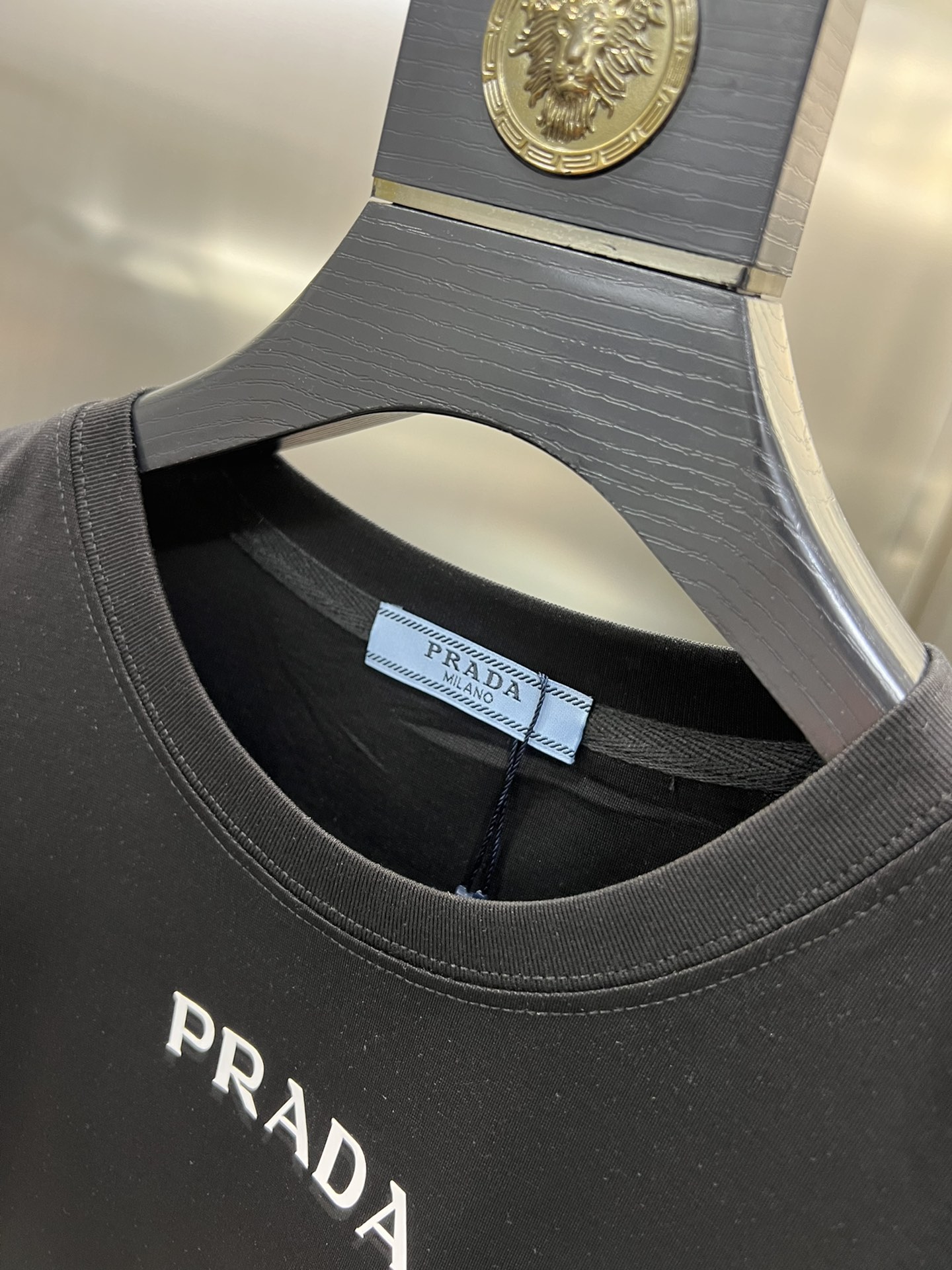 ️Prada/普拉达2024年春夏新品上新三标齐全圆领短袖T恤好货不用过多介绍看细节专柜码数M-XXXL