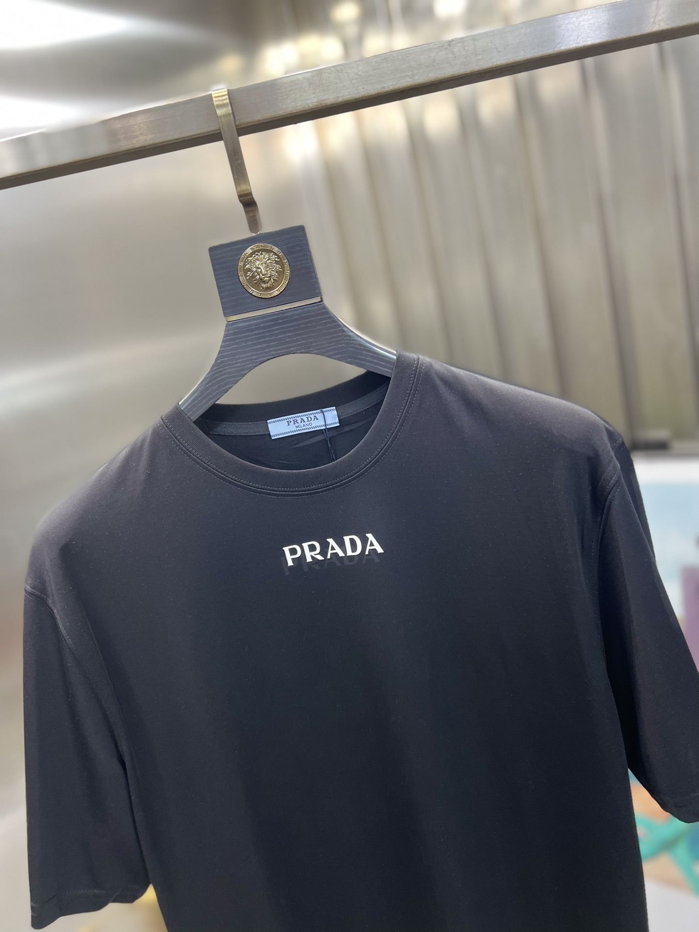 ️Prada/普拉达2024年春夏新品上新三标齐全圆领短袖T恤好货不用过多介绍看细节专柜码数M-XXXL