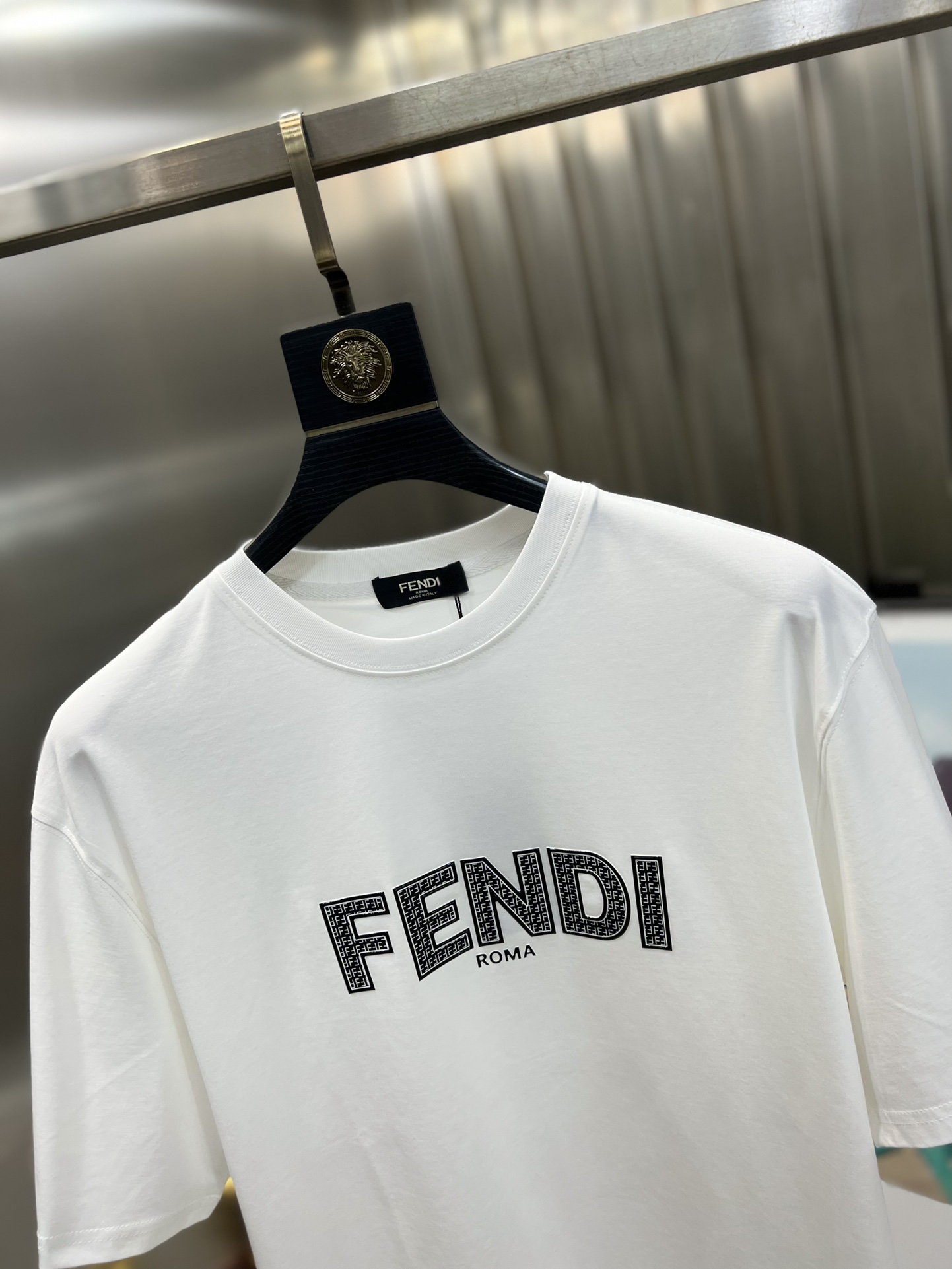 ️Fendi/芬迪2024年春夏新品上新三标齐全圆领短袖T恤好货不用过多介绍看细节专柜码数M-XXXL1