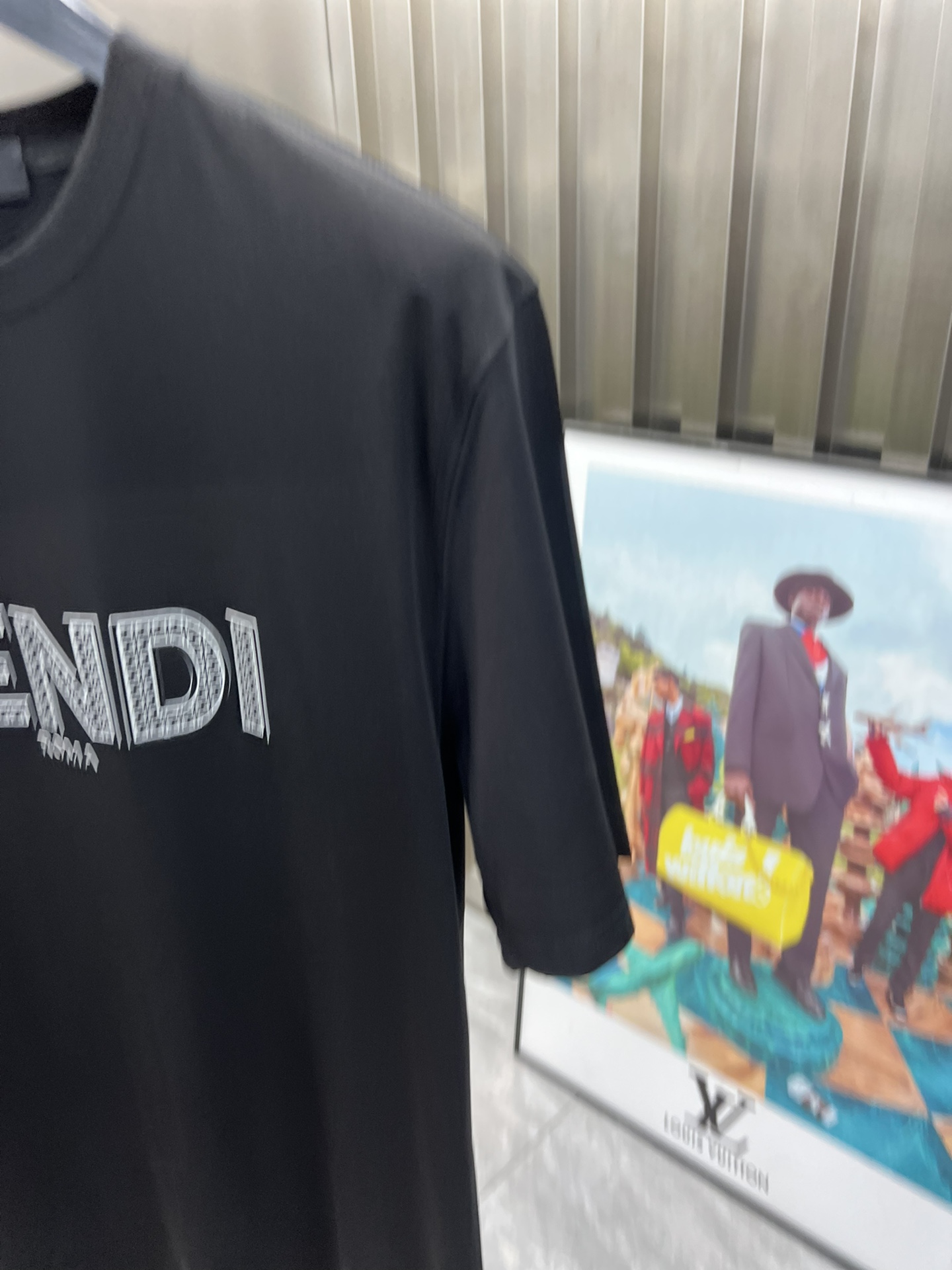 ️Fendi/芬迪2024年春夏新品上新三标齐全圆领短袖T恤好货不用过多介绍看细节专柜码数M-XXXL1