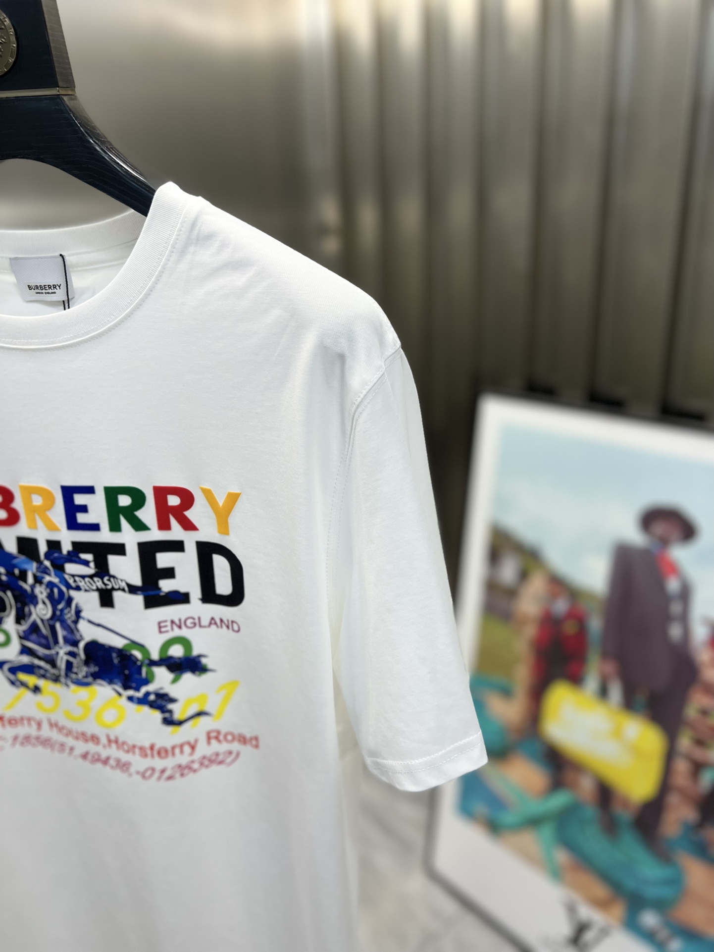 ️Burberry/巴宝莉2024年春夏新品上新三标齐全圆领短袖T恤好货不用过多介绍看细节专柜码数M-X