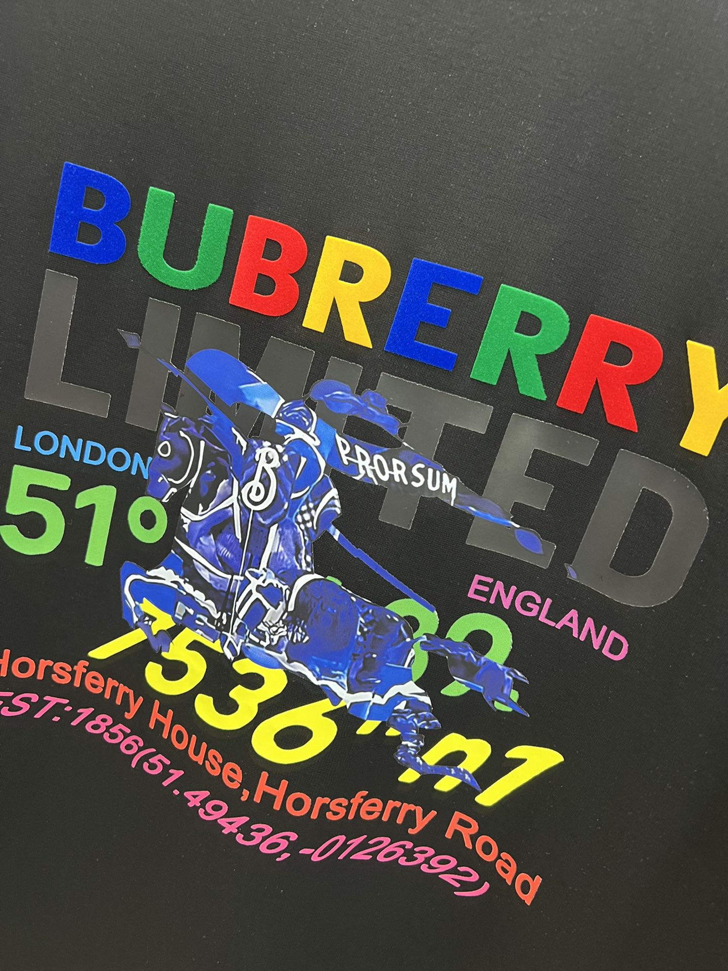 ️Burberry/巴宝莉2024年春夏新品上新三标齐全圆领短袖T恤好货不用过多介绍看细节专柜码数M-X