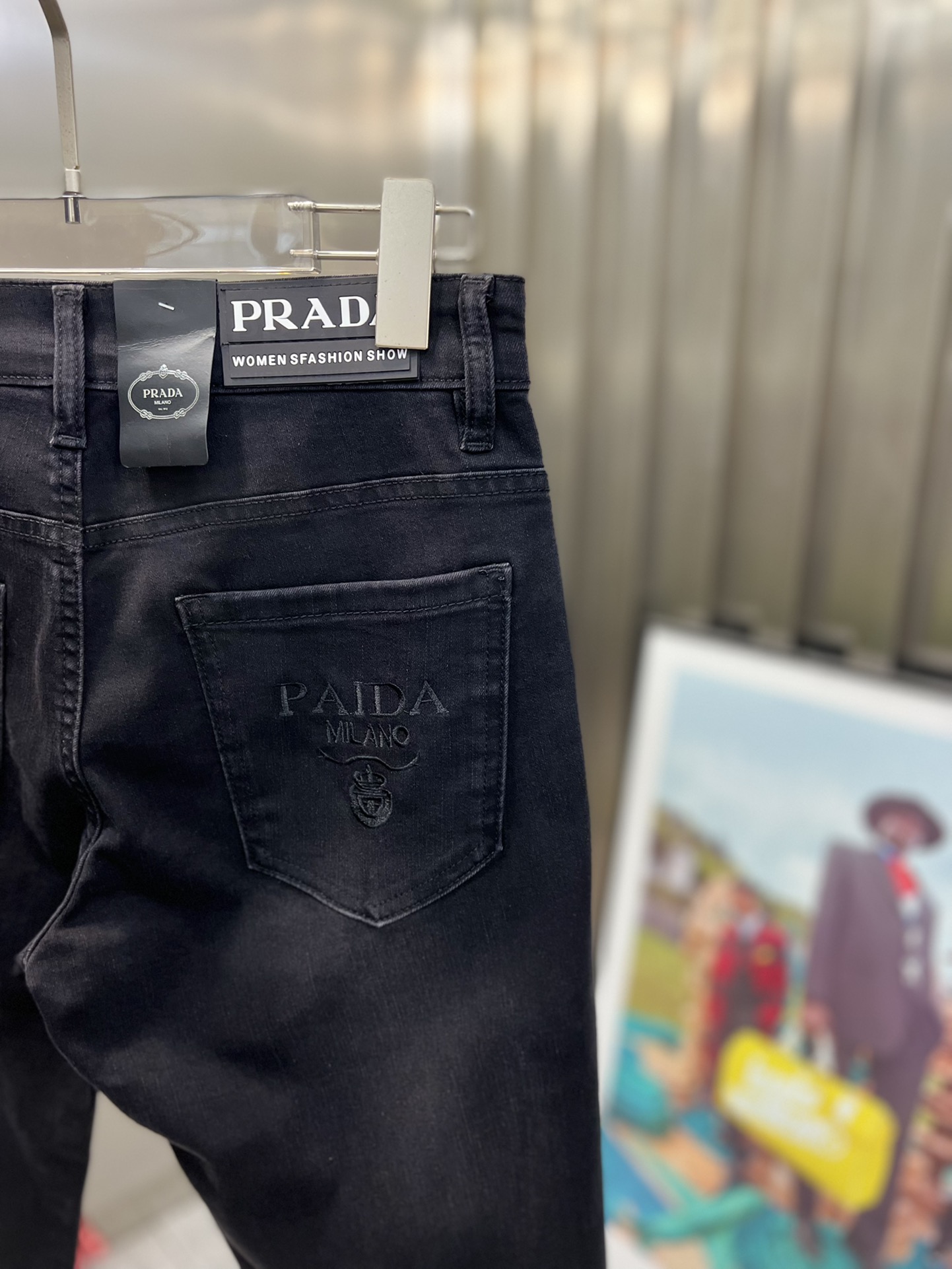 ️Prada/普拉达2024春夏新品三标齐全牛仔裤好货不用过多介绍看细节专柜码数29-38175/140