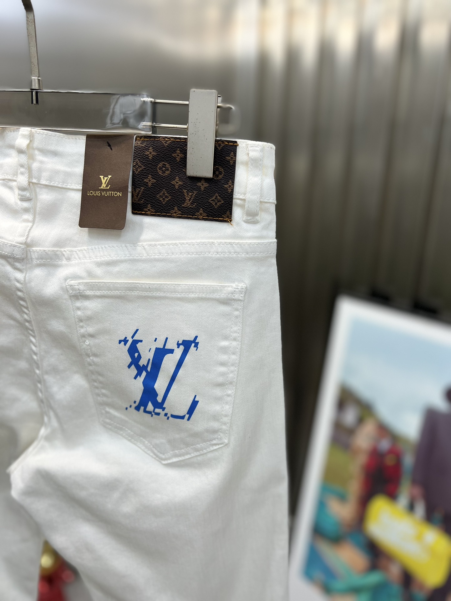 ️LV/路易威登2024春夏新品三标齐全牛仔裤好货不用过多介绍看细节专柜码数29-38175/140上身