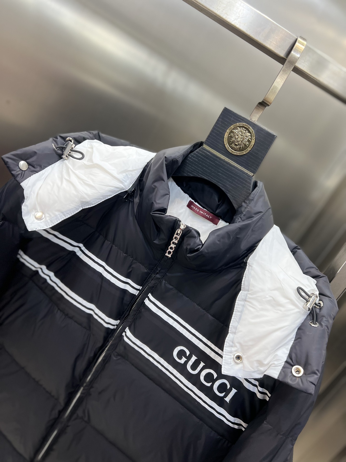 ️Gucci/古奇2025秋冬新品三标齐全羽绒服充实饱满90白鸭绒好货不用过多介绍看细节专柜码数M-XX